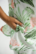 Green Flamingo Organic Printed Pure Cotton Loungewear Set | Co-Ord Set | Shop stylish women's clothing online at Label Flavia |