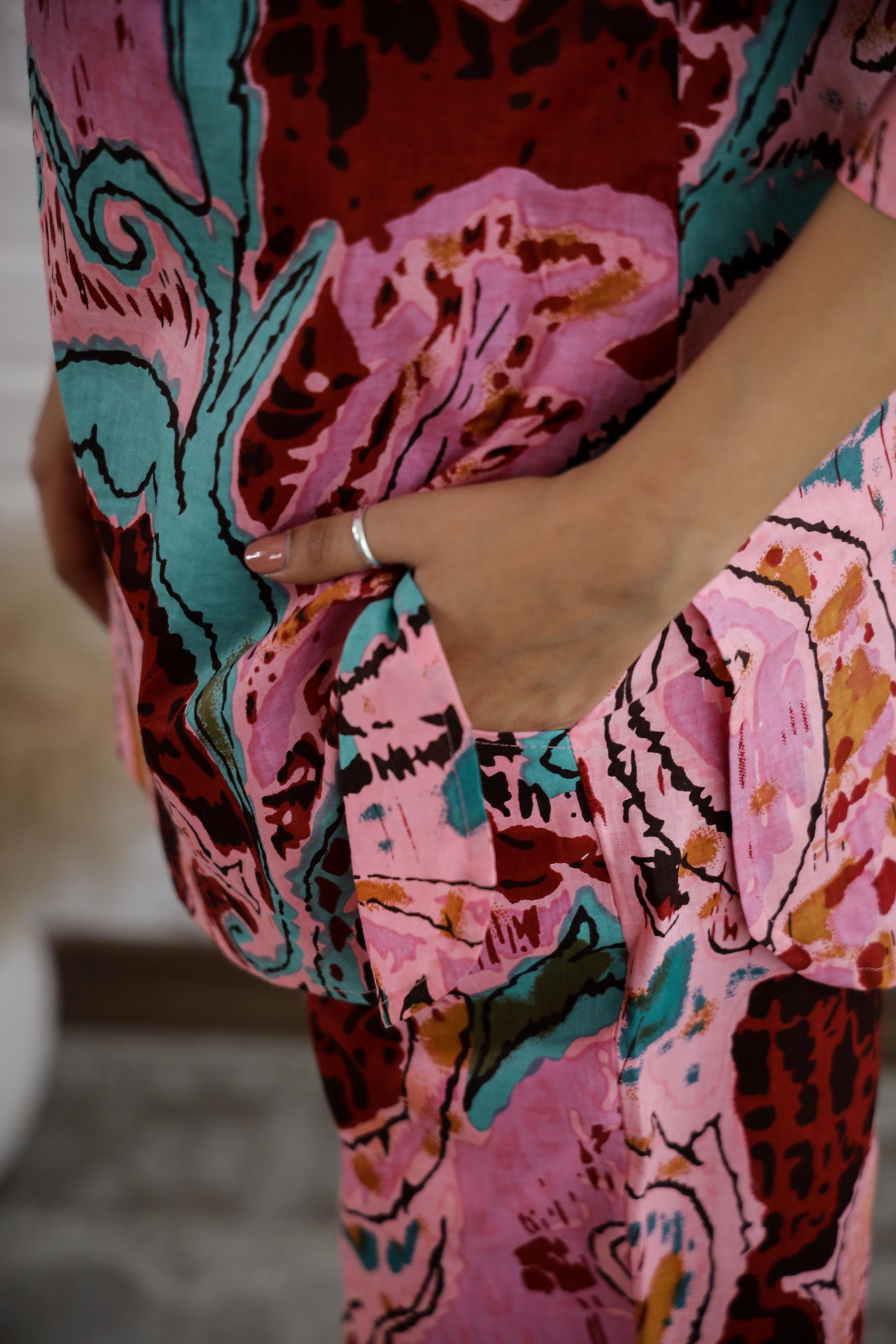 Cotton Printed Co-ord Set | Co-Ord Set | Shop stylish women's clothing online at Label Flavia |