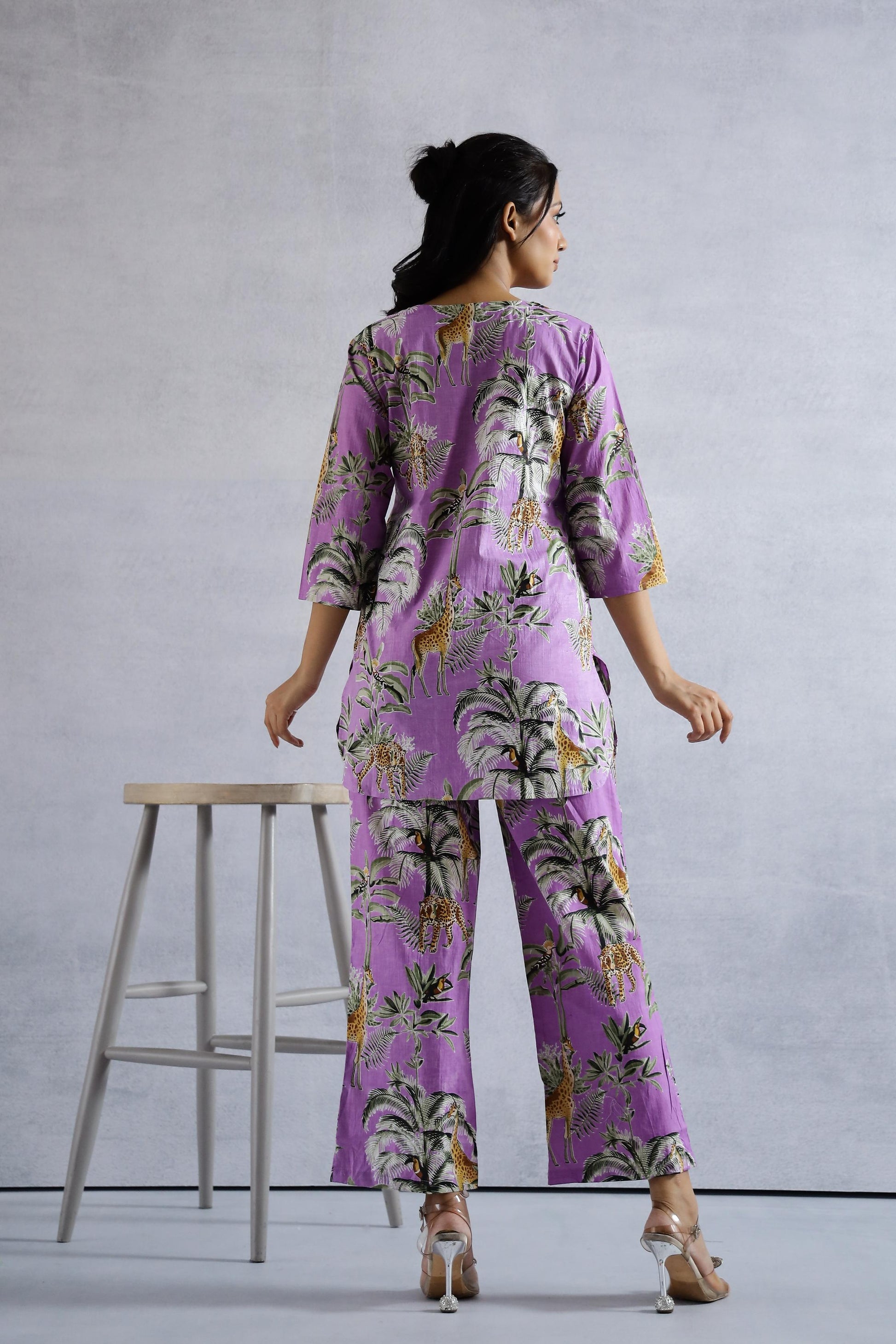 Cotton Printed Co-ord Set | Co-Ord Set | Shop stylish women's clothing online at Label Flavia |