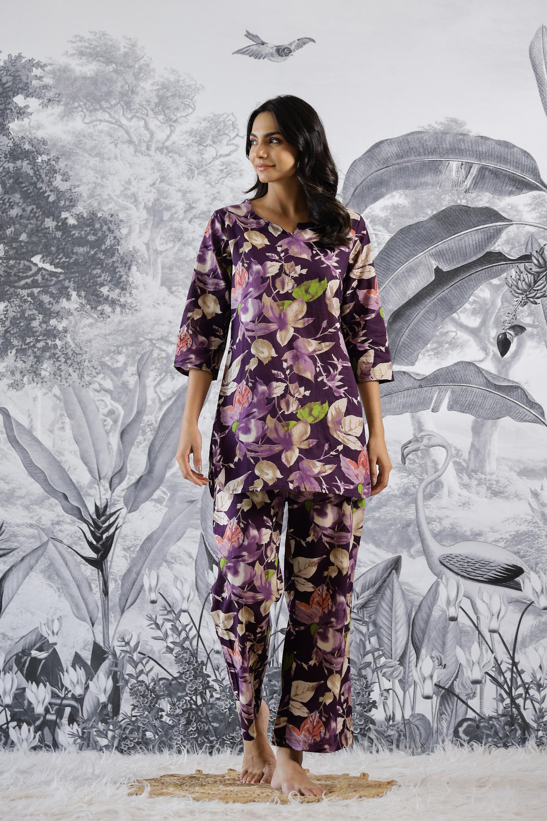 Cotton Printed Co-ord Set | Co-Ord Set | Shop stylish women's clothing online at Label Flavia |