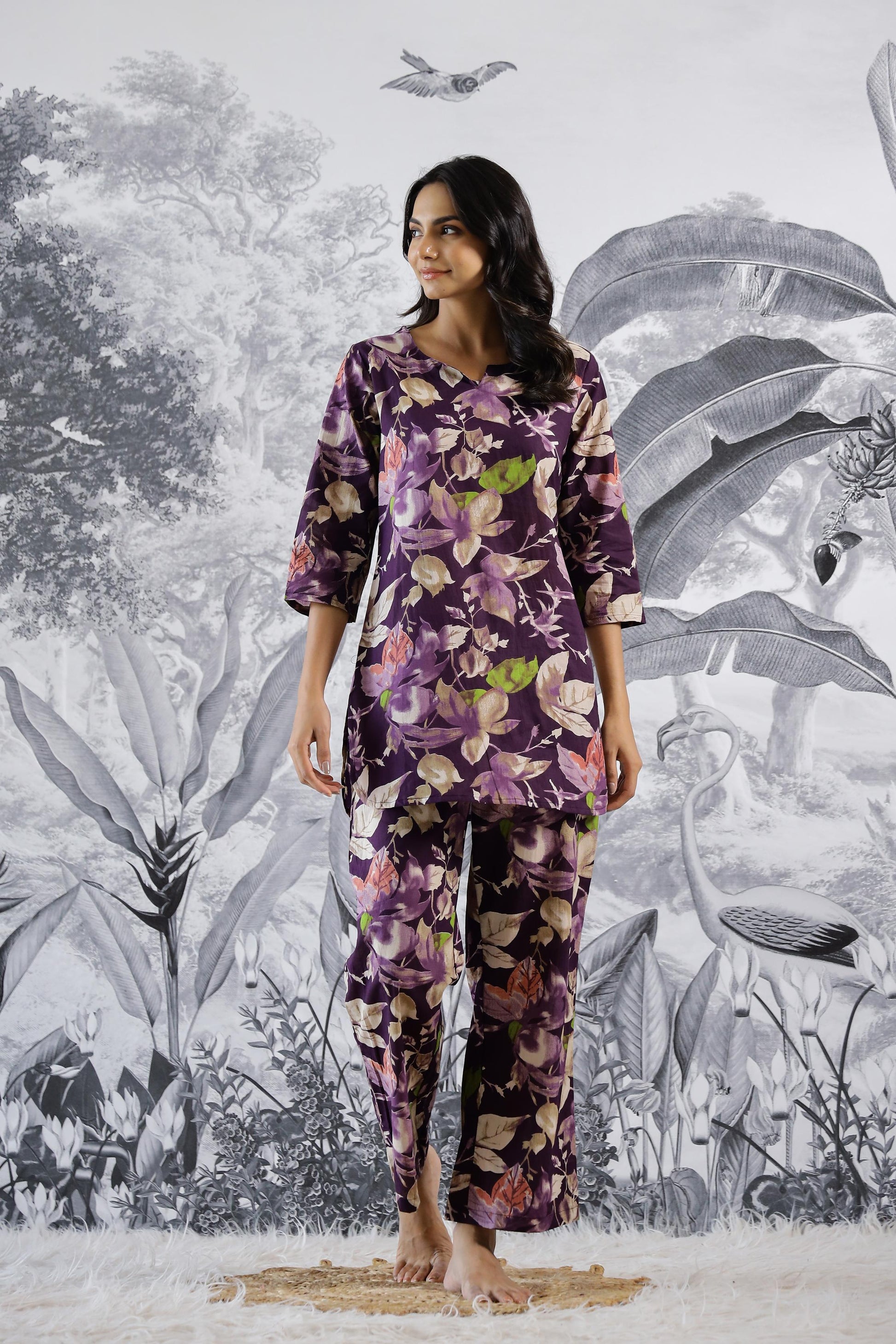 Cotton Printed Co-ord Set | Co-Ord Set | Shop stylish women's clothing online at Label Flavia |