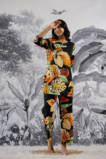 Cotton Printed Co-ord Set | Co-Ord Set | Shop stylish women's clothing online at Label Flavia |