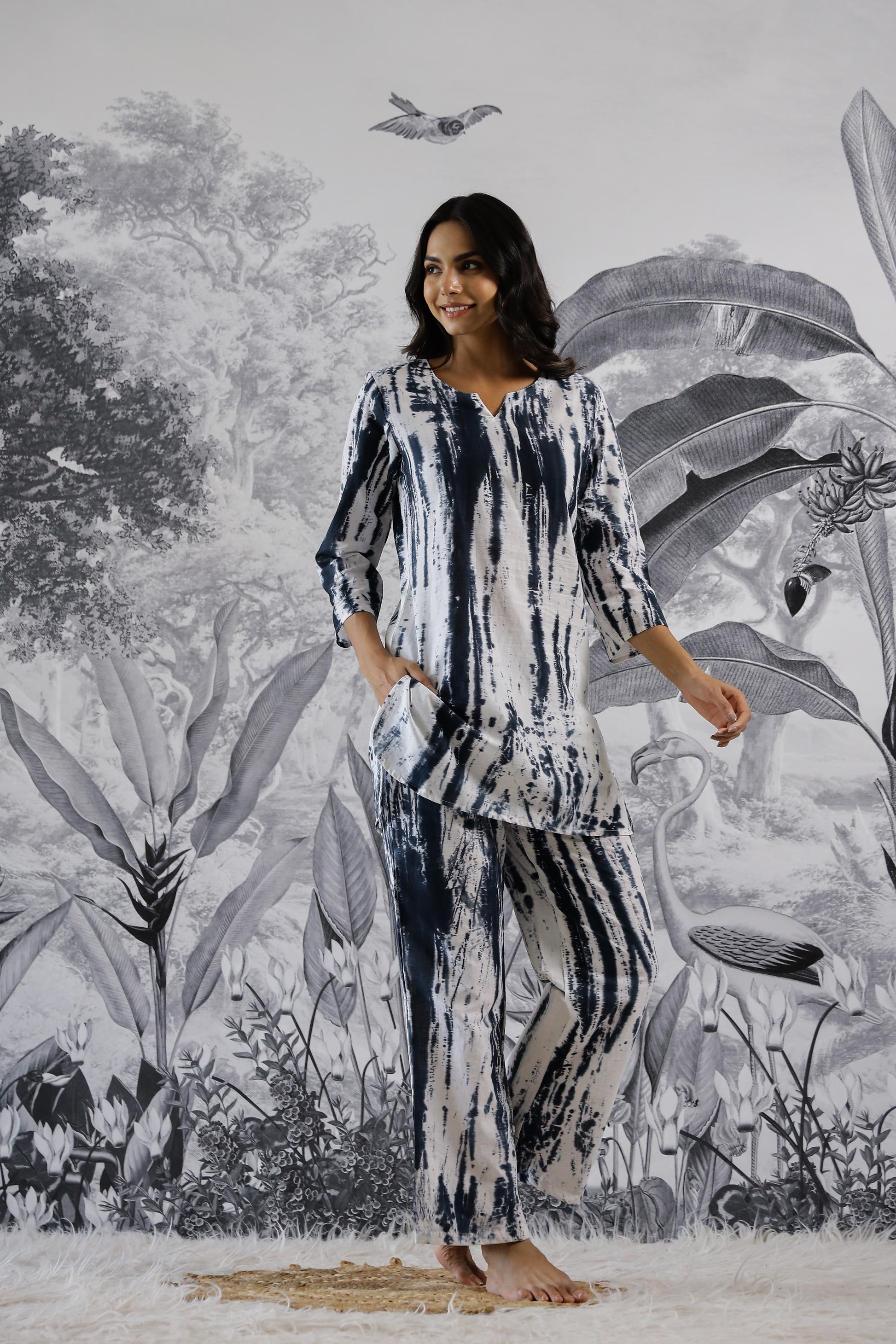 Cotton Printed Co-ord Set | Co-Ord Set | Shop stylish women's clothing online at Label Flavia |