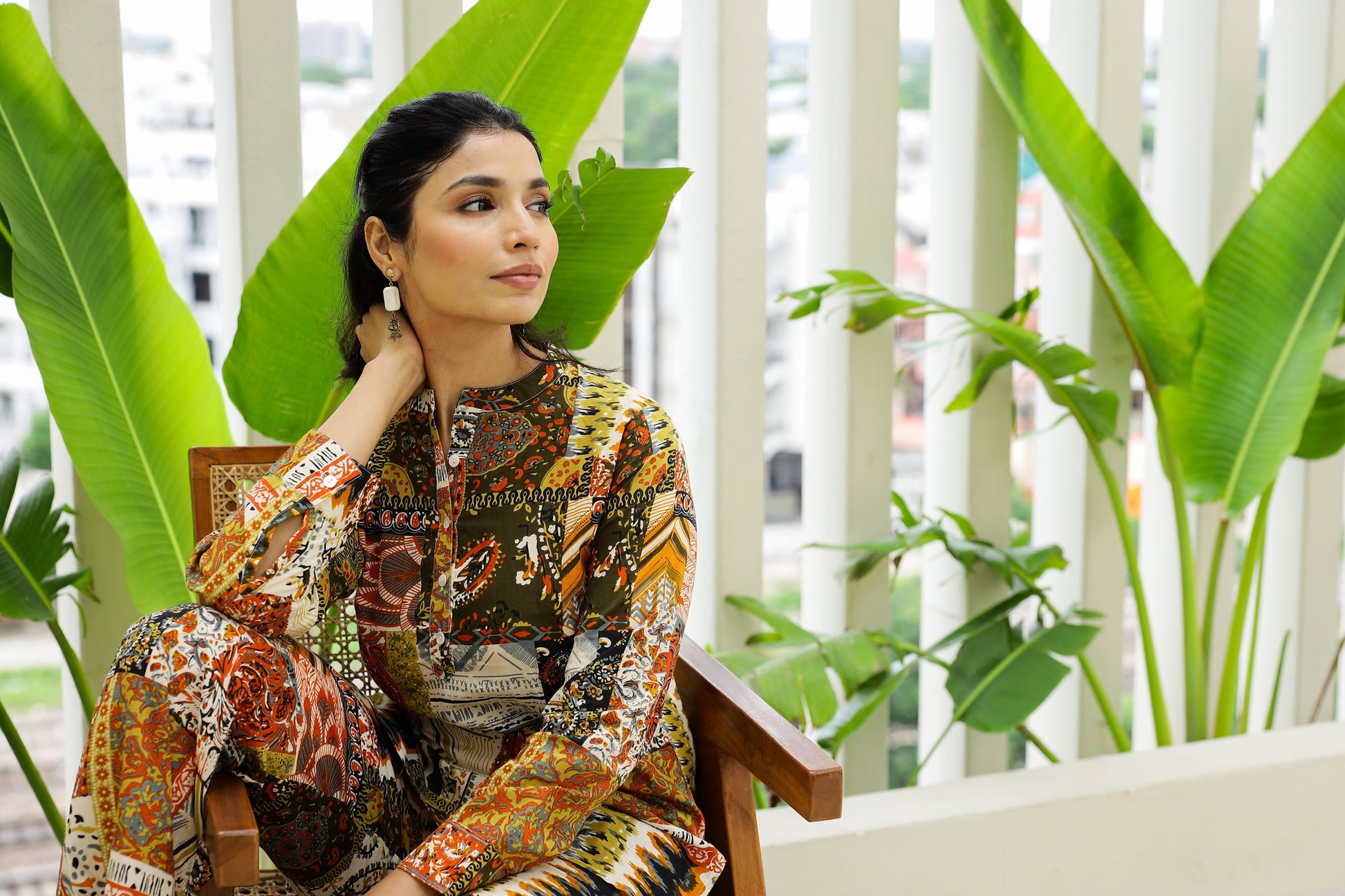 Cotton Printed Co-ord Set | Co-Ord Set | Shop stylish women's clothing online at Label Flavia |