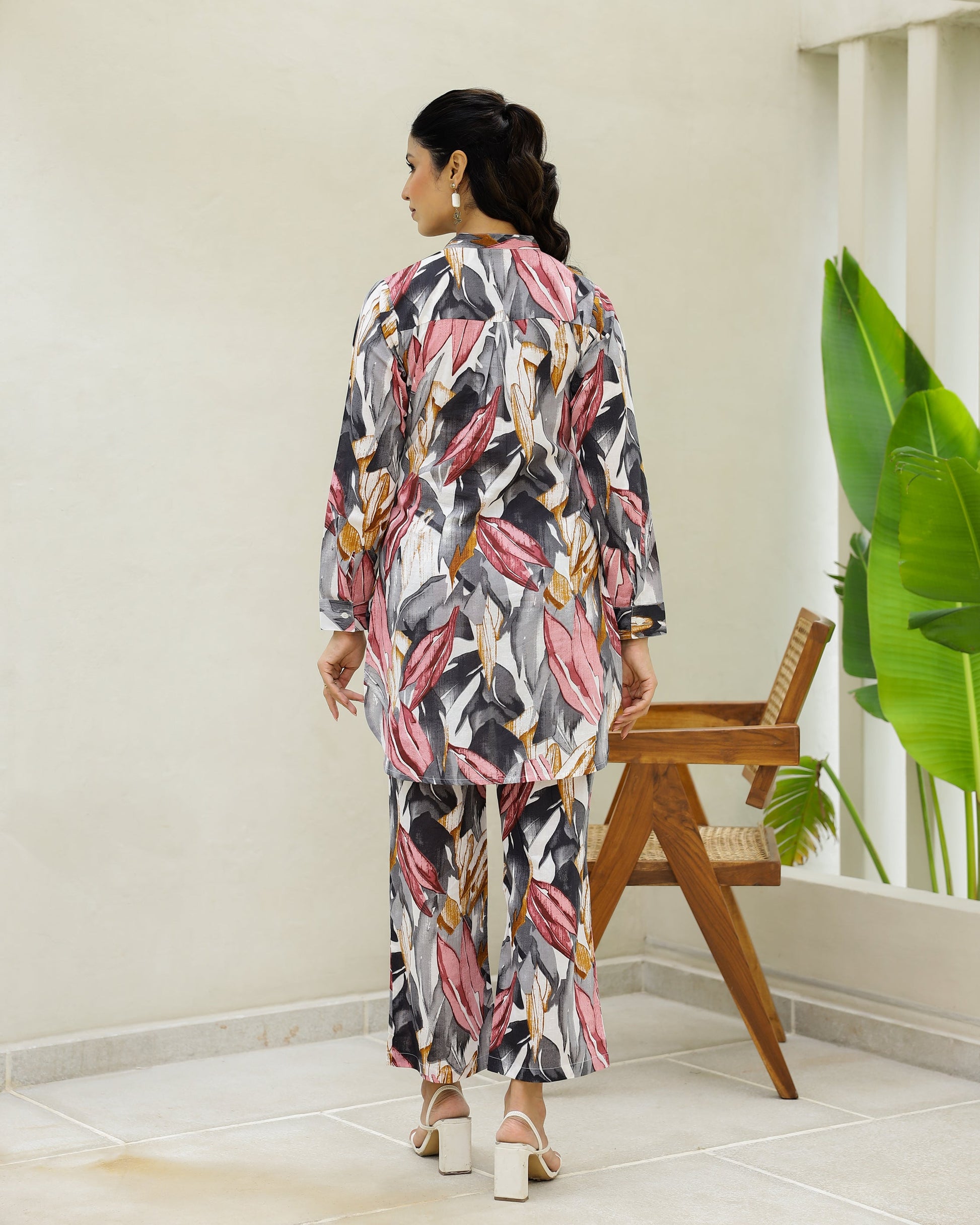 Cotton Printed Co-ord Set | Co-Ord Set | Shop stylish women's clothing online at Label Flavia |