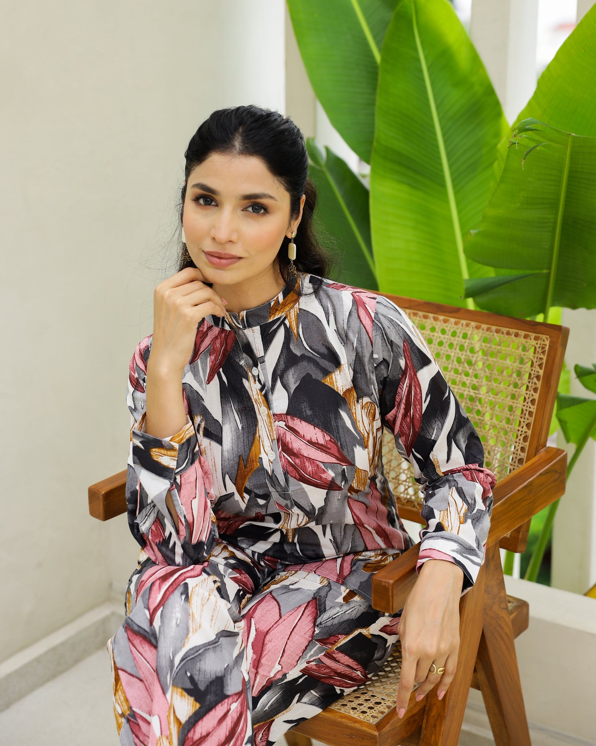 Cotton Printed Co-ord Set | Co-Ord Set | Shop stylish women's clothing online at Label Flavia |