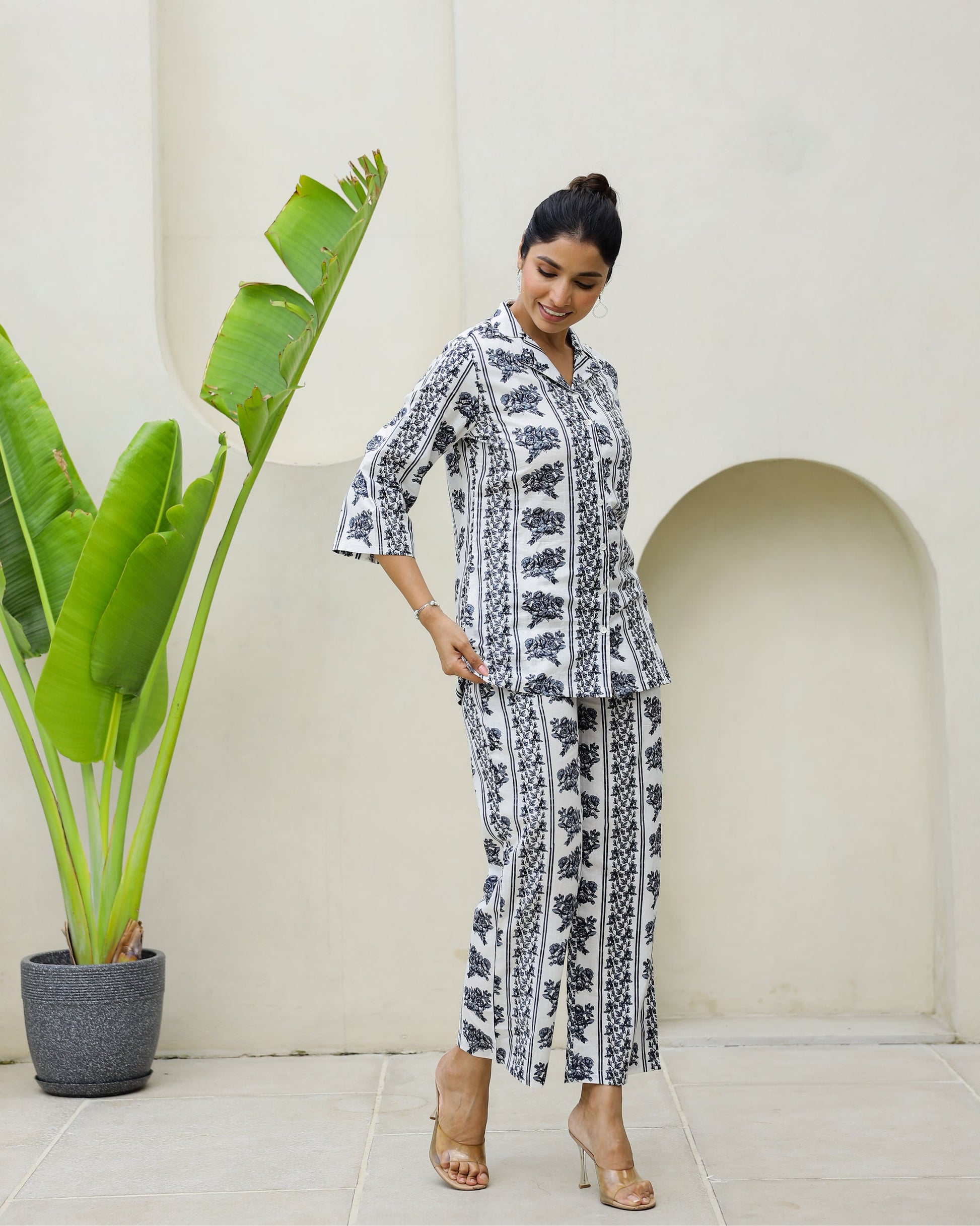 Cotton Printed Co-ord Set | Co-Ord Set | Shop stylish women's clothing online at Label Flavia |