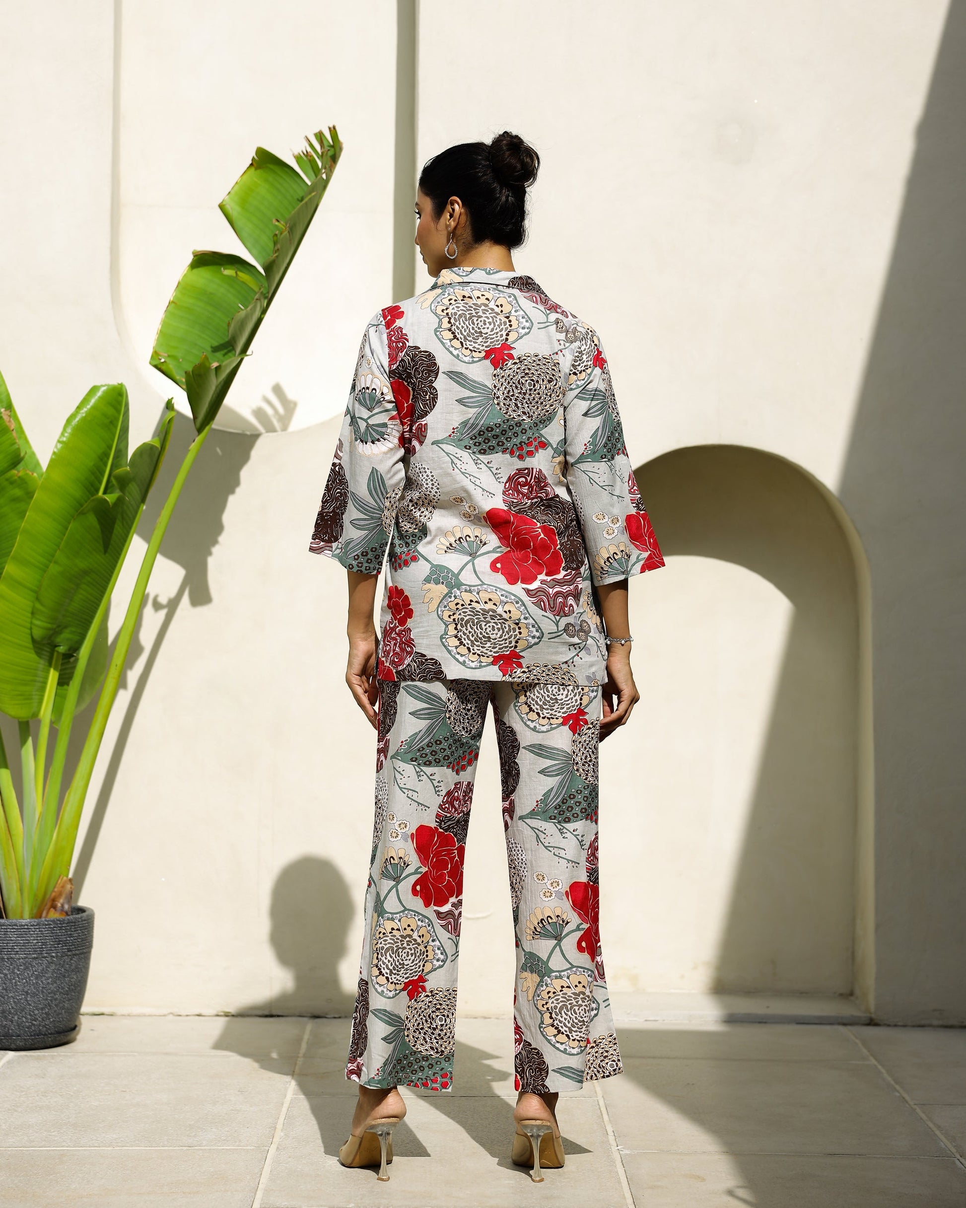 Cotton Printed Co-ord Set | Co-Ord Set | Shop stylish women's clothing online at Label Flavia |