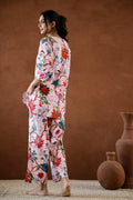 Pink Floral Cotton Coord Set | Co-Ord Set | Shop stylish women's clothing online at Label Flavia |