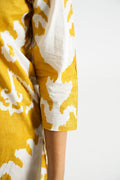 Yellow Motif Organic Printed Pure Cotton Loungewear Set | | Shop stylish women's clothing online at Label Flavia |
