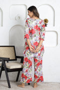 Bold Floral Co-Ord Set - Fresh, Colorful & Comfortable | Co-Ord Set | Shop stylish women's clothing online at Label Flavia |