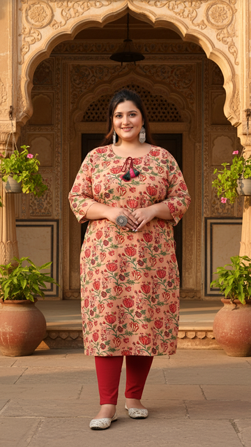 Elegant Plus Size Kurta