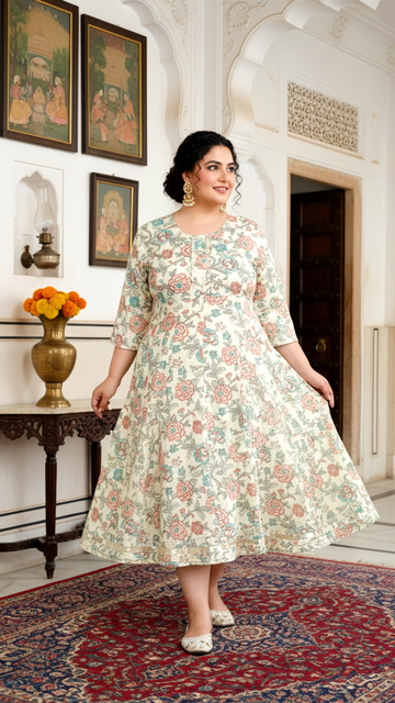 Elegant Plus Size Evening Gown
