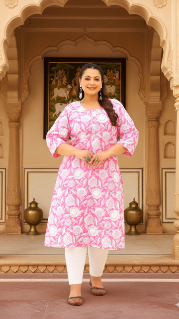 Effortless Look Plus Size Kurta