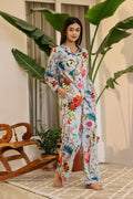 Cotton Printed Night Suit | Co-Ord Set | Shop stylish women's clothing online at Label Flavia |