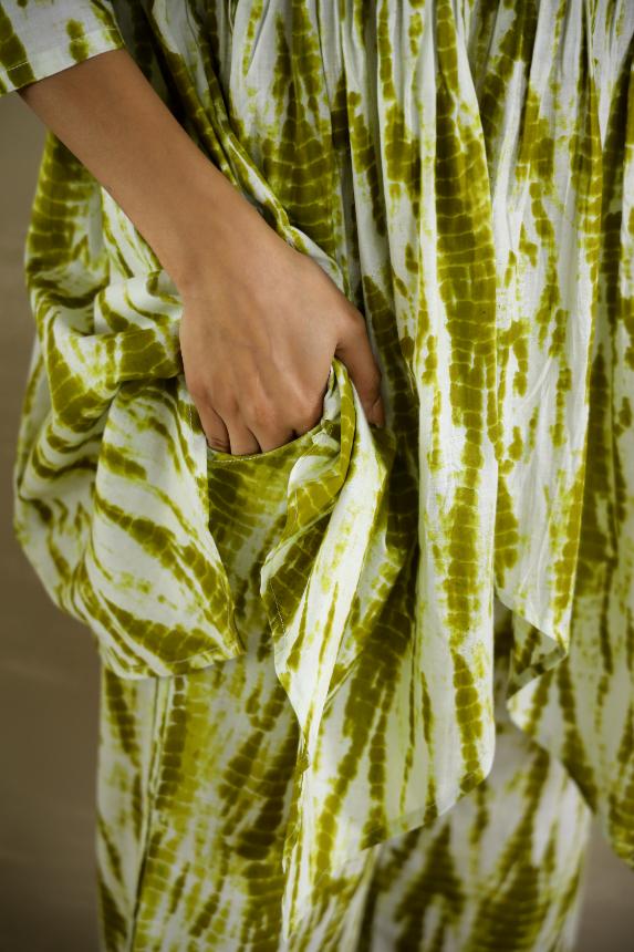 Cotton Printed High Low Cord Set | Co-Ord Set | Shop stylish women's clothing online at Label Flavia |