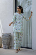 Cotton Printed Cord Set | Co-Ord Set | Shop stylish women's clothing online at Label Flavia |