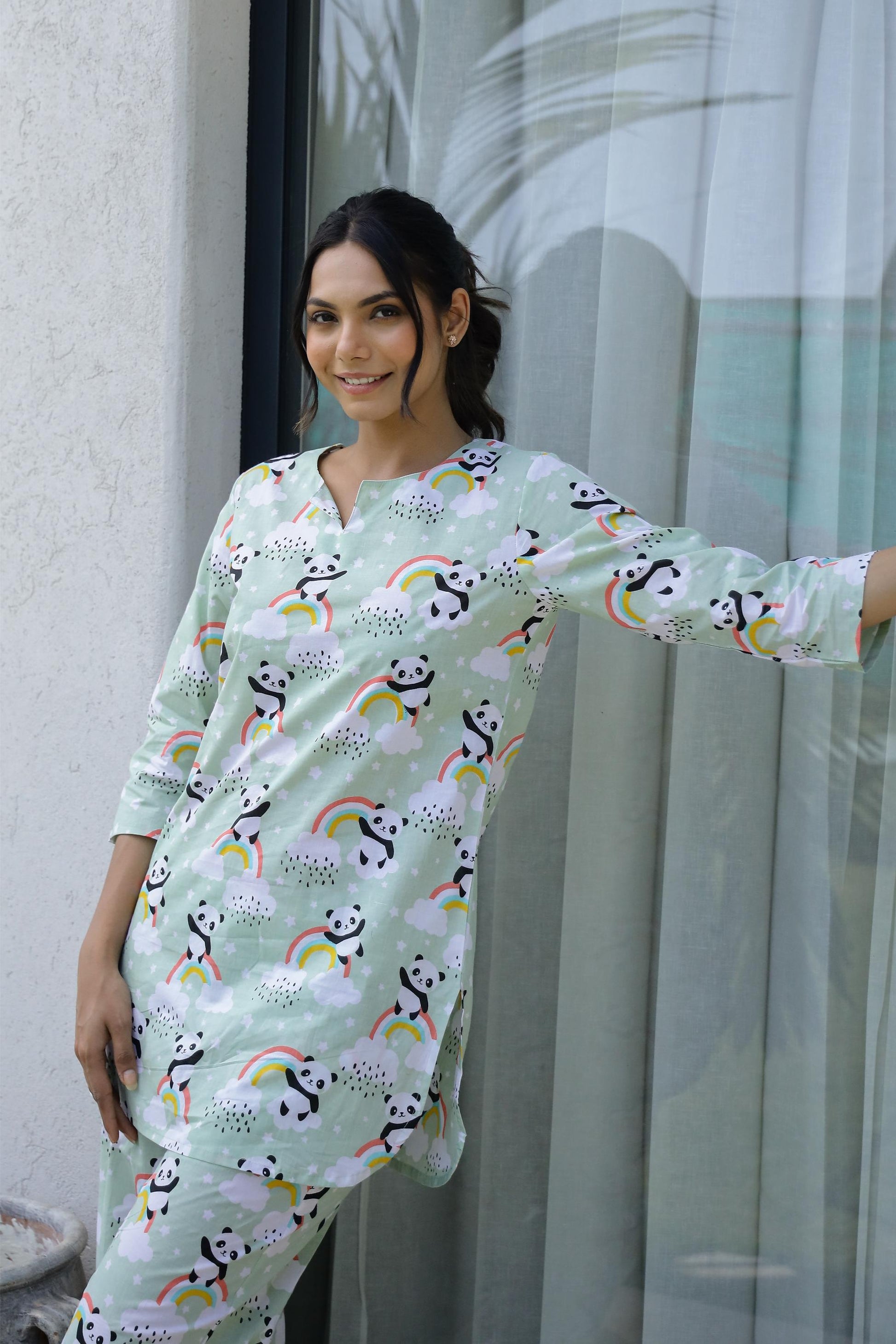 Cotton Printed Cord Set | Co-Ord Set | Shop stylish women's clothing online at Label Flavia |