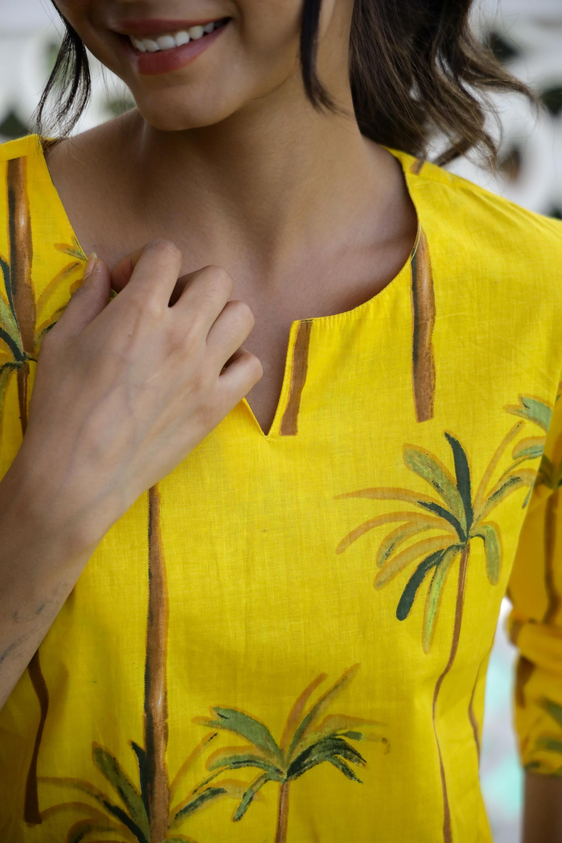 Cotton Printed Cord Set | Co-Ord Set | Shop stylish women's clothing online at Label Flavia |