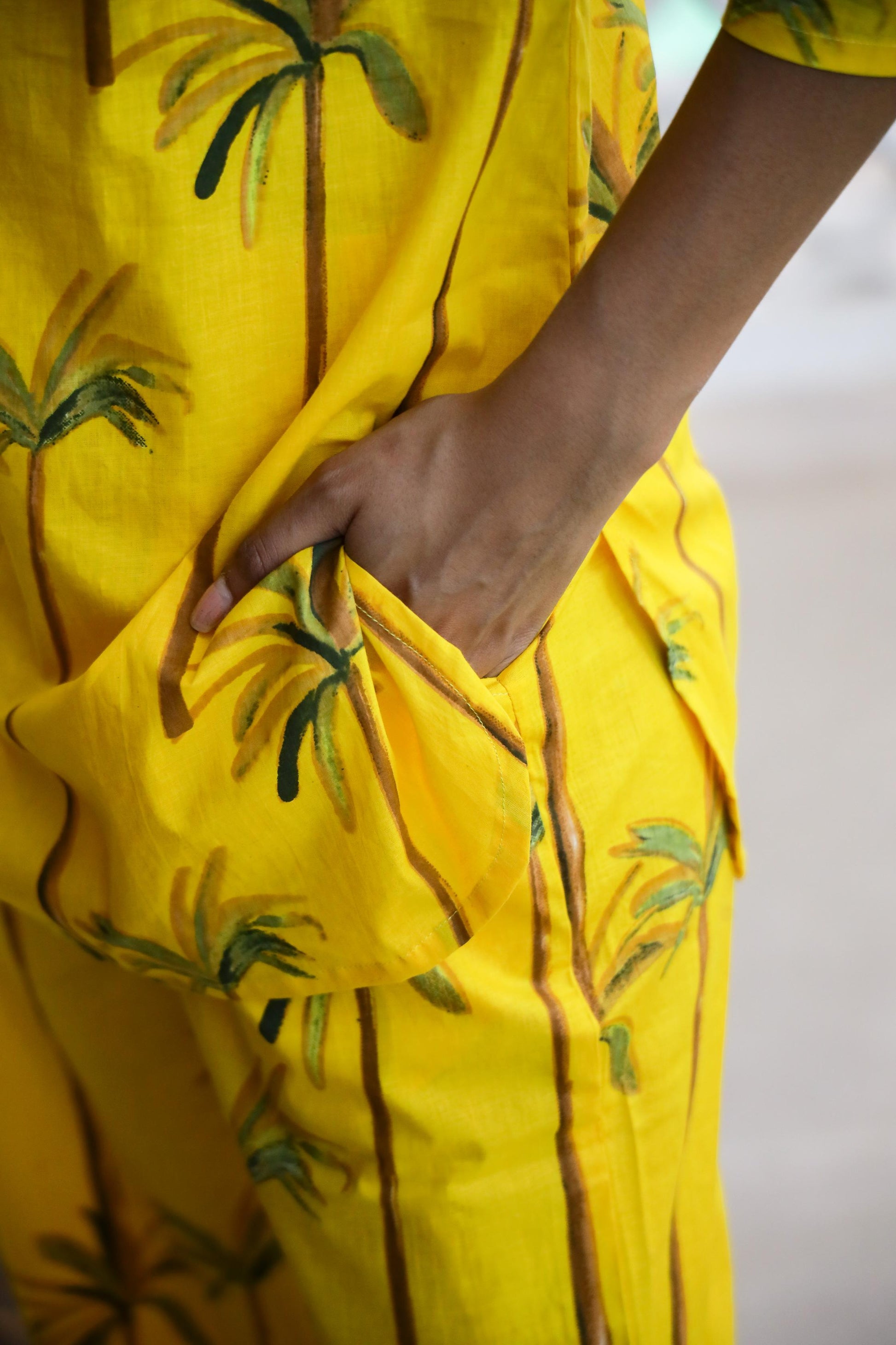 Cotton Printed Cord Set | Co-Ord Set | Shop stylish women's clothing online at Label Flavia |