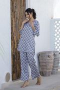 Cotton Printed Cord Set | Co-Ord Set | Shop stylish women's clothing online at Label Flavia |