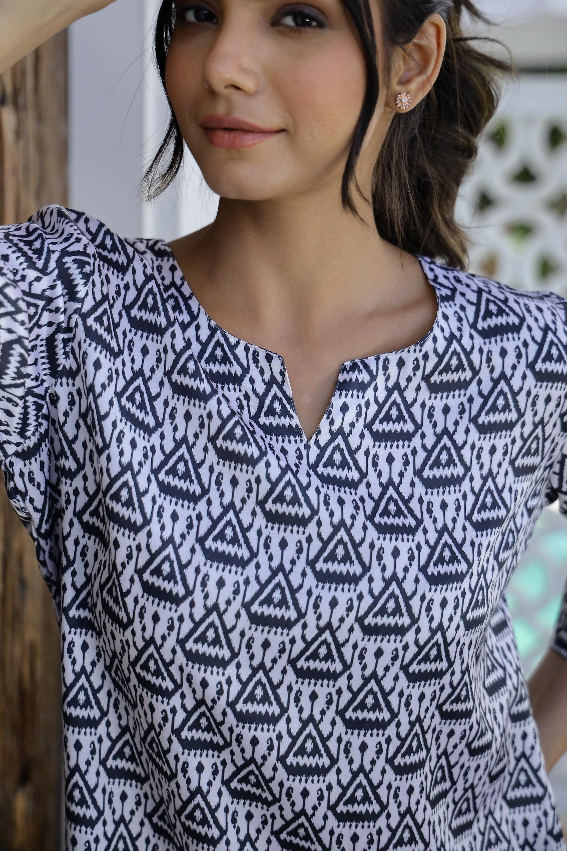 Cotton Printed Cord Set | Co-Ord Set | Shop stylish women's clothing online at Label Flavia |