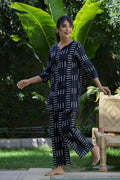 Cotton Printed Cord Set | Co-Ord Set | Shop stylish women's clothing online at Label Flavia |
