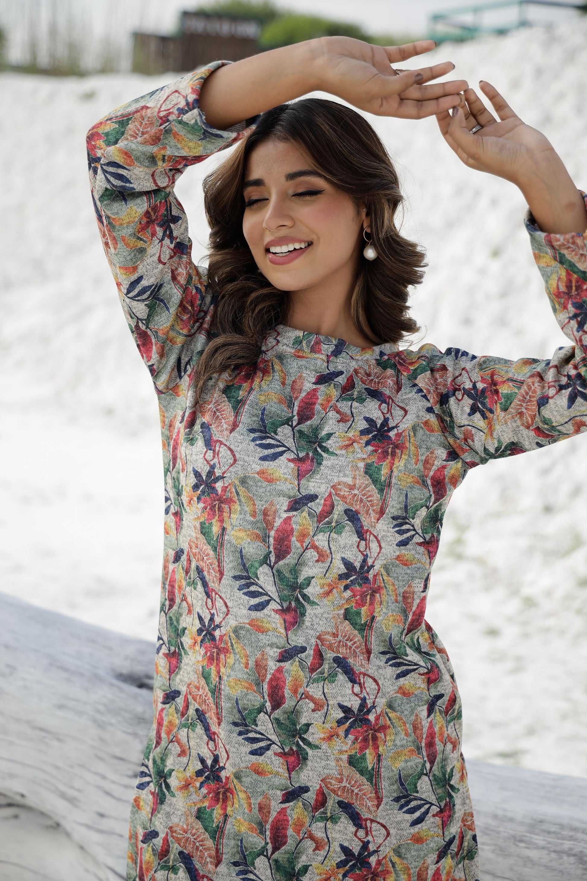 Elegant Pashmina Woolen Co-ord Set for Indian Women – Winter Collection | Co-Ord Set | Shop stylish women's clothing online at Label Flavia |