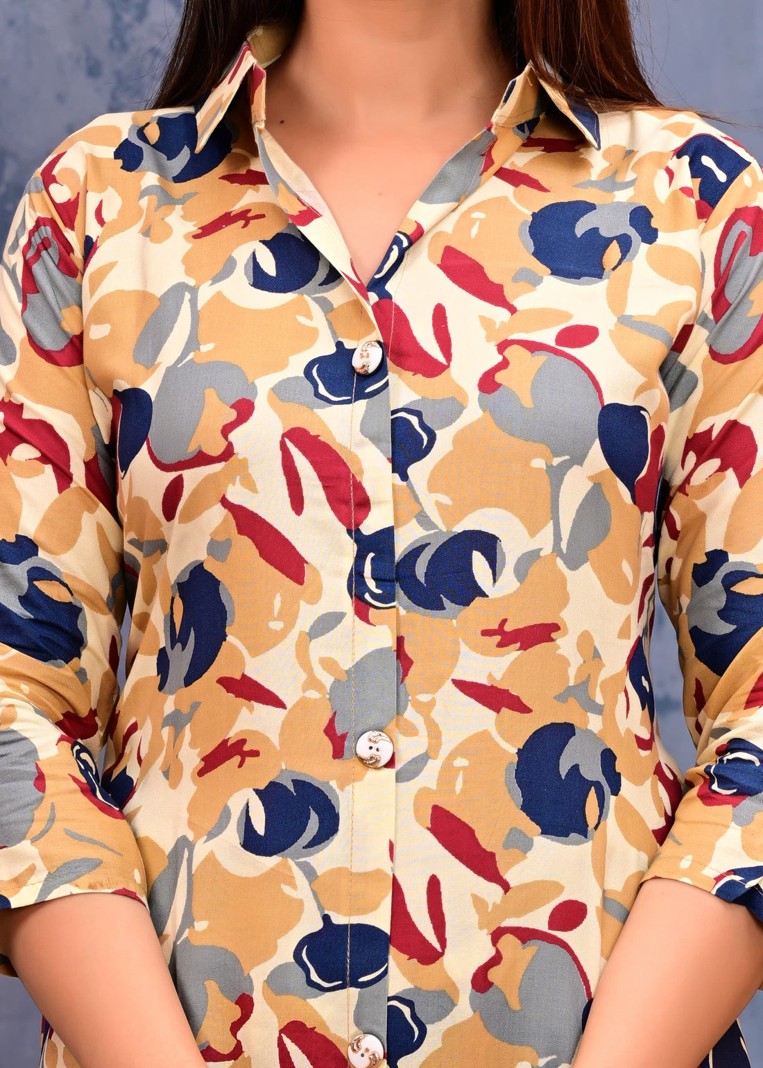 Premium Masleen Digital Printed Co-ord Set – Effortless Elegance & Modern Comfort