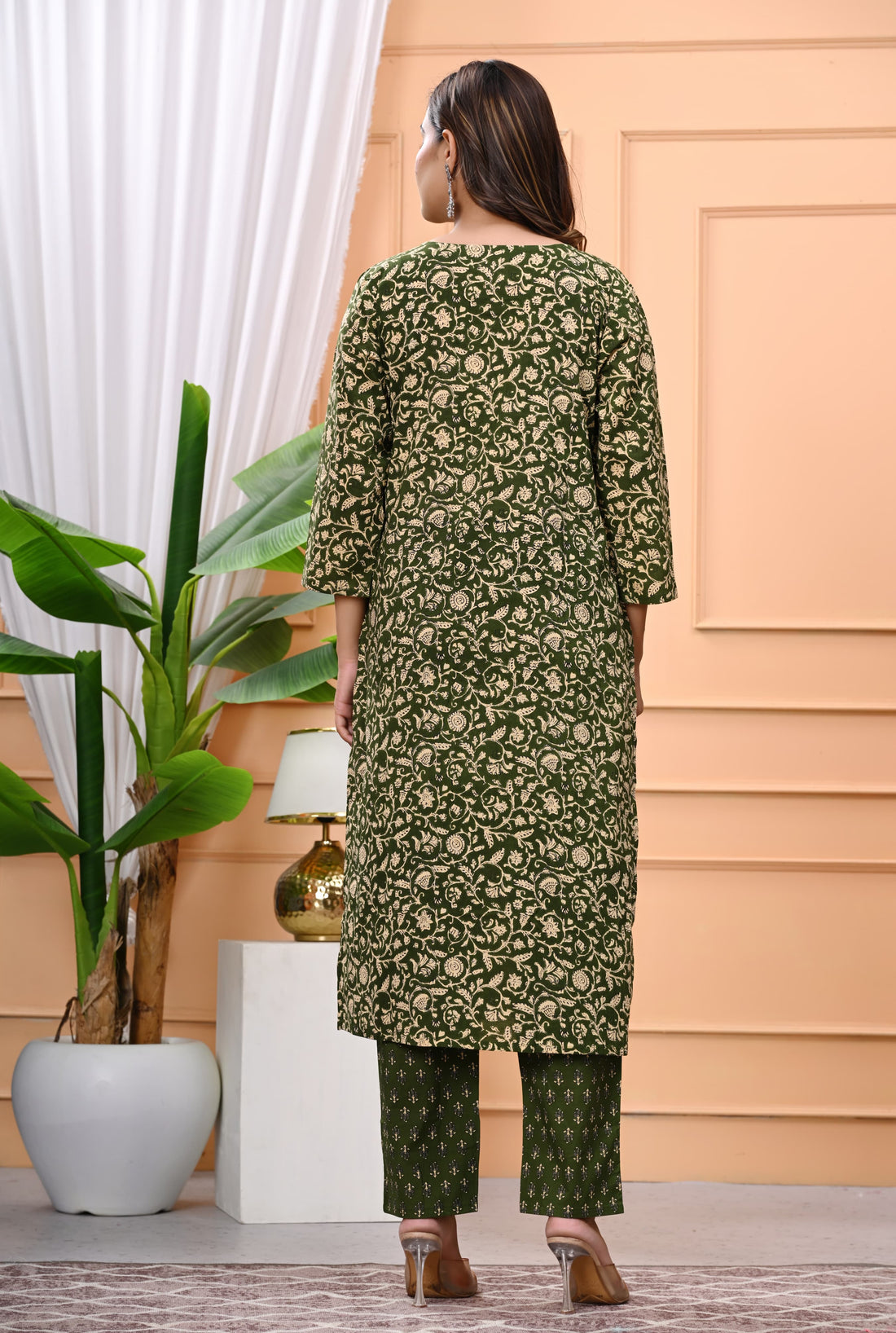 Premium Cotton Printed Kurta Pant Set – All-Day Comfort with Effortless Style