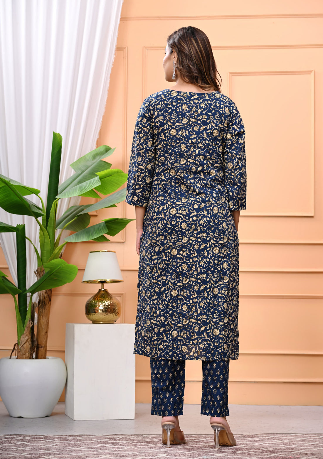 Premium Cotton Printed Kurta Pant Set – All-Day Comfort with Effortless Style