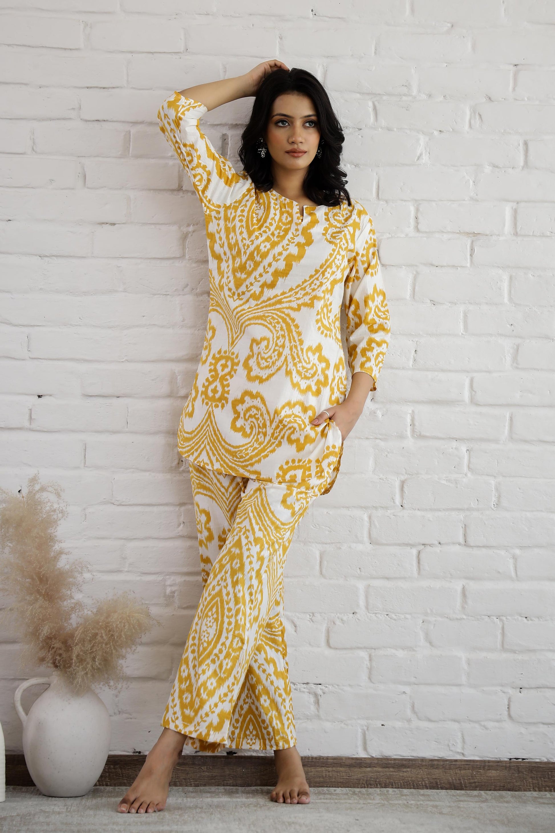 Cotton Printed Co-ord Set | Co-Ord Set | Shop stylish women's clothing online at Label Flavia |