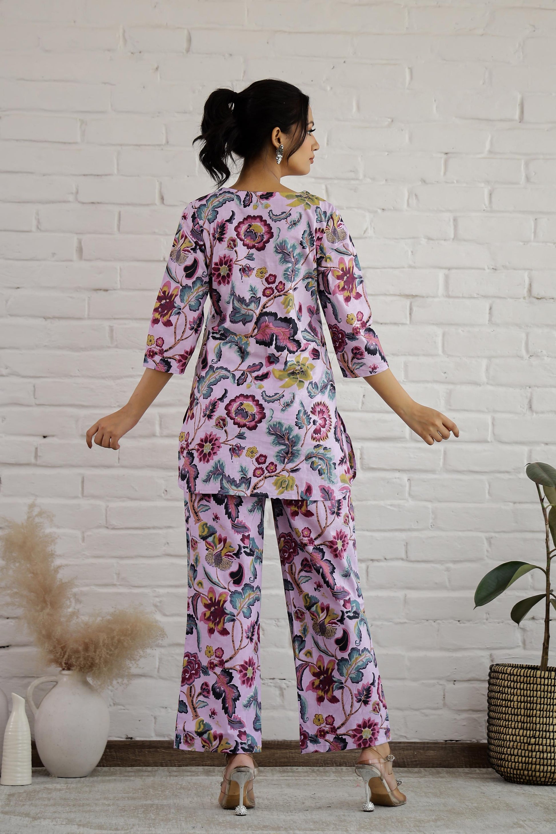 Cotton Printed Co-ord Set | Co-Ord Set | Shop stylish women's clothing online at Label Flavia |