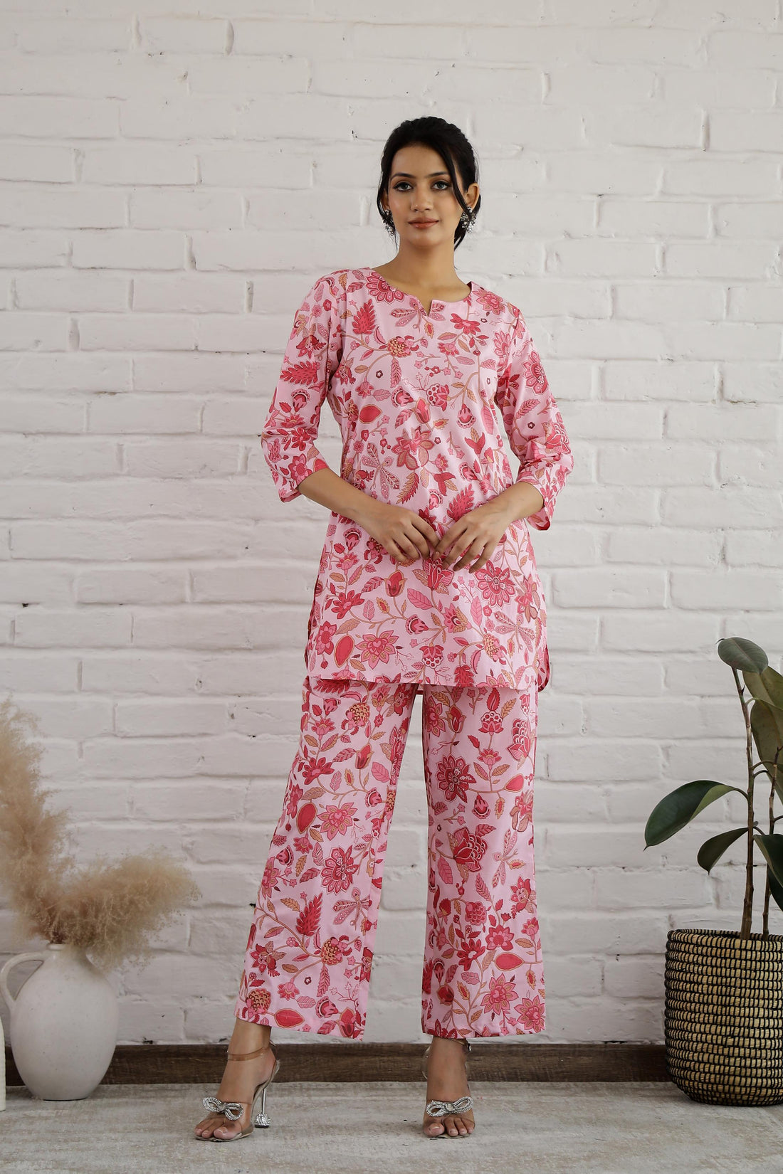 Cotton Printed Co-ord Set | Co-Ord Set | Shop stylish women's clothing online at Label Flavia |