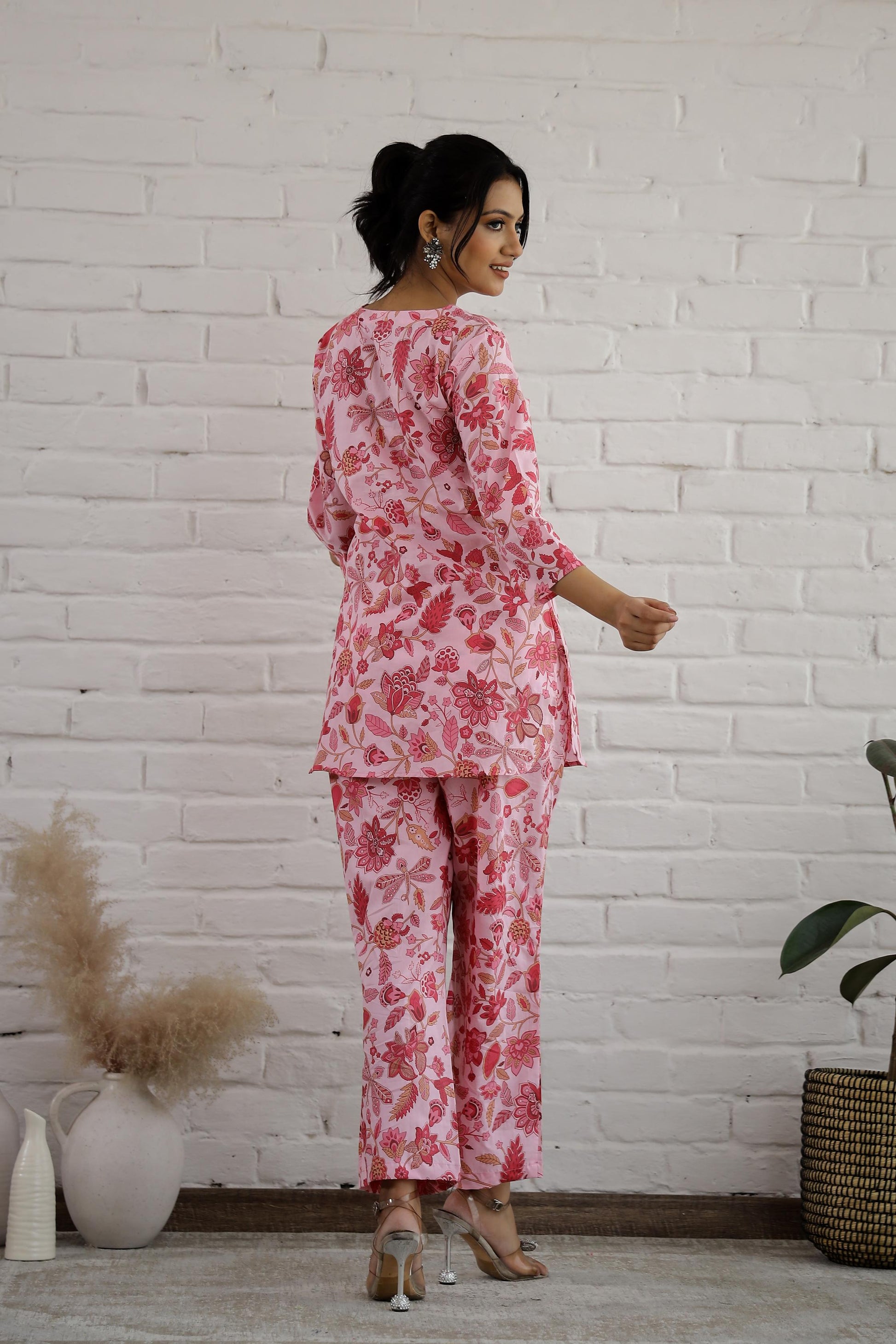 Cotton Printed Co-ord Set | Co-Ord Set | Shop stylish women's clothing online at Label Flavia |