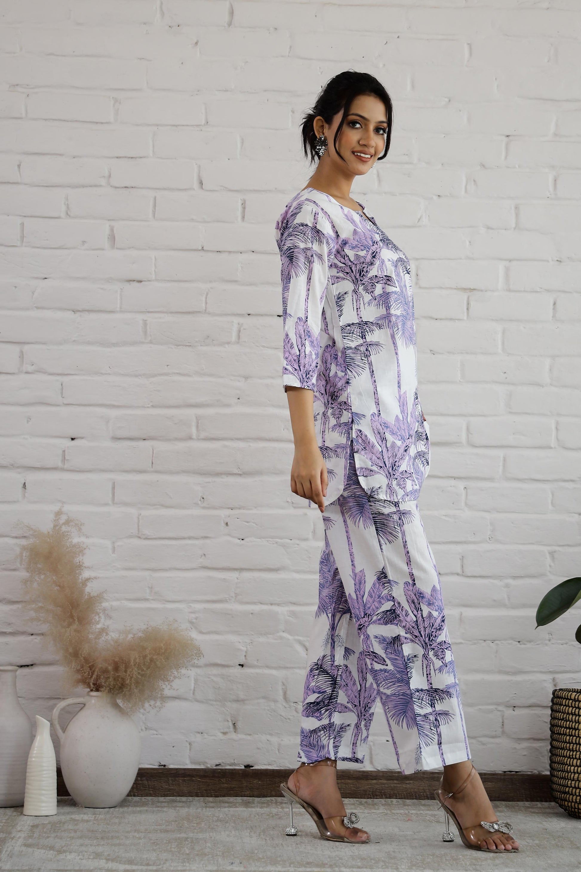 Cotton Printed Co-ord Set | Co-Ord Set | Shop stylish women's clothing online at Label Flavia |