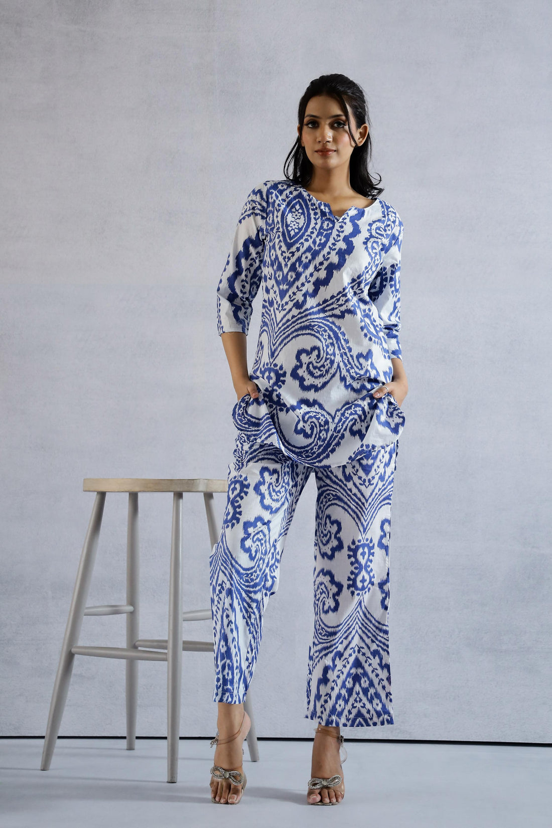 Cotton Printed Co-ord Set | Co-Ord Set | Shop stylish women's clothing online at Label Flavia |