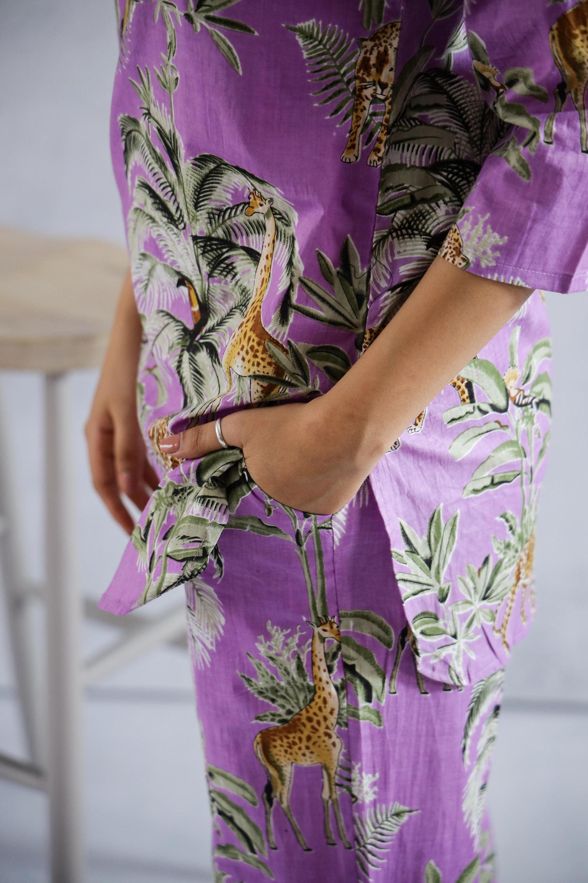 Cotton Printed Co-ord Set | Co-Ord Set | Shop stylish women's clothing online at Label Flavia |