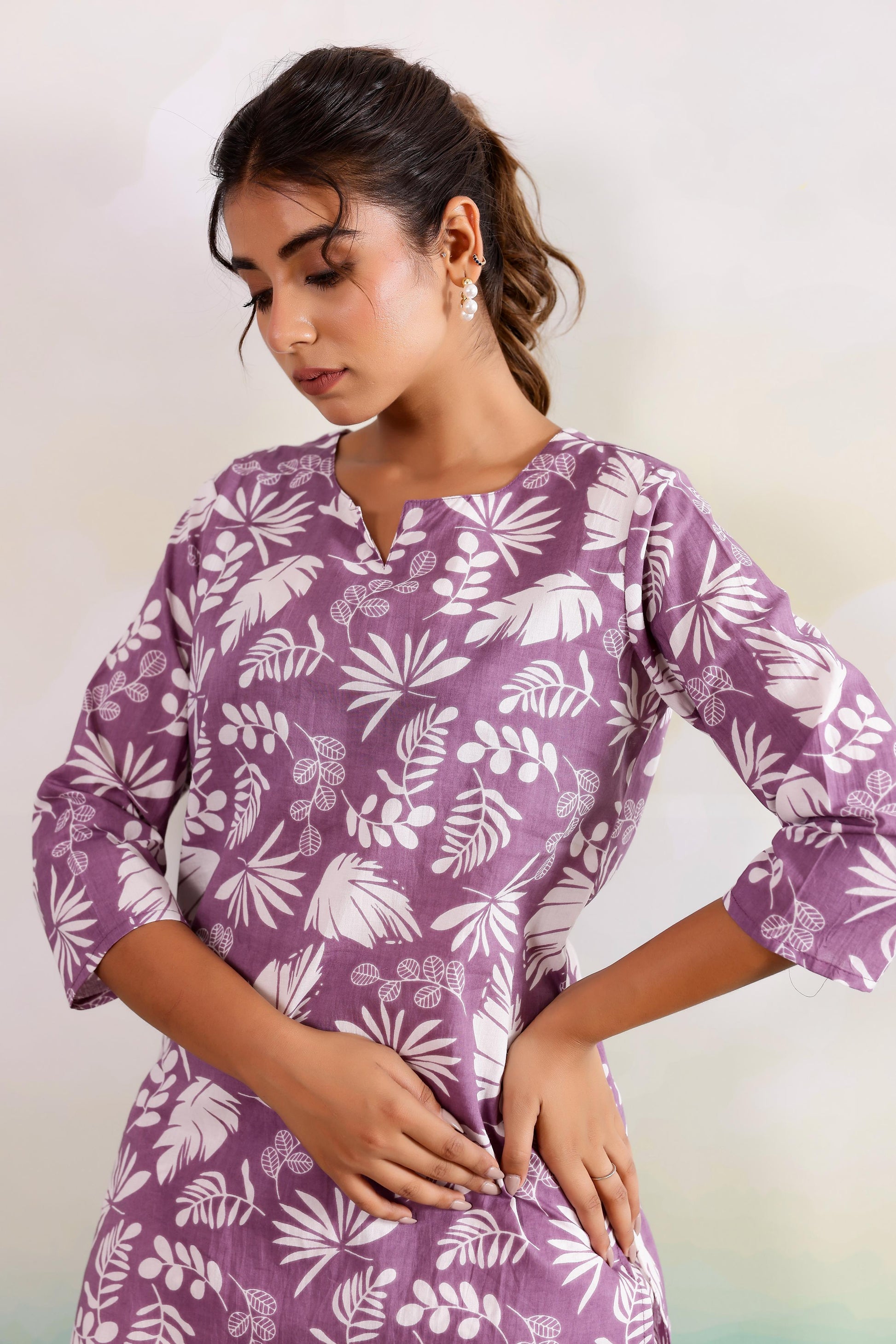 Cotton Printed Co-ord Set | Co-Ord Set | Shop stylish women's clothing online at Label Flavia |