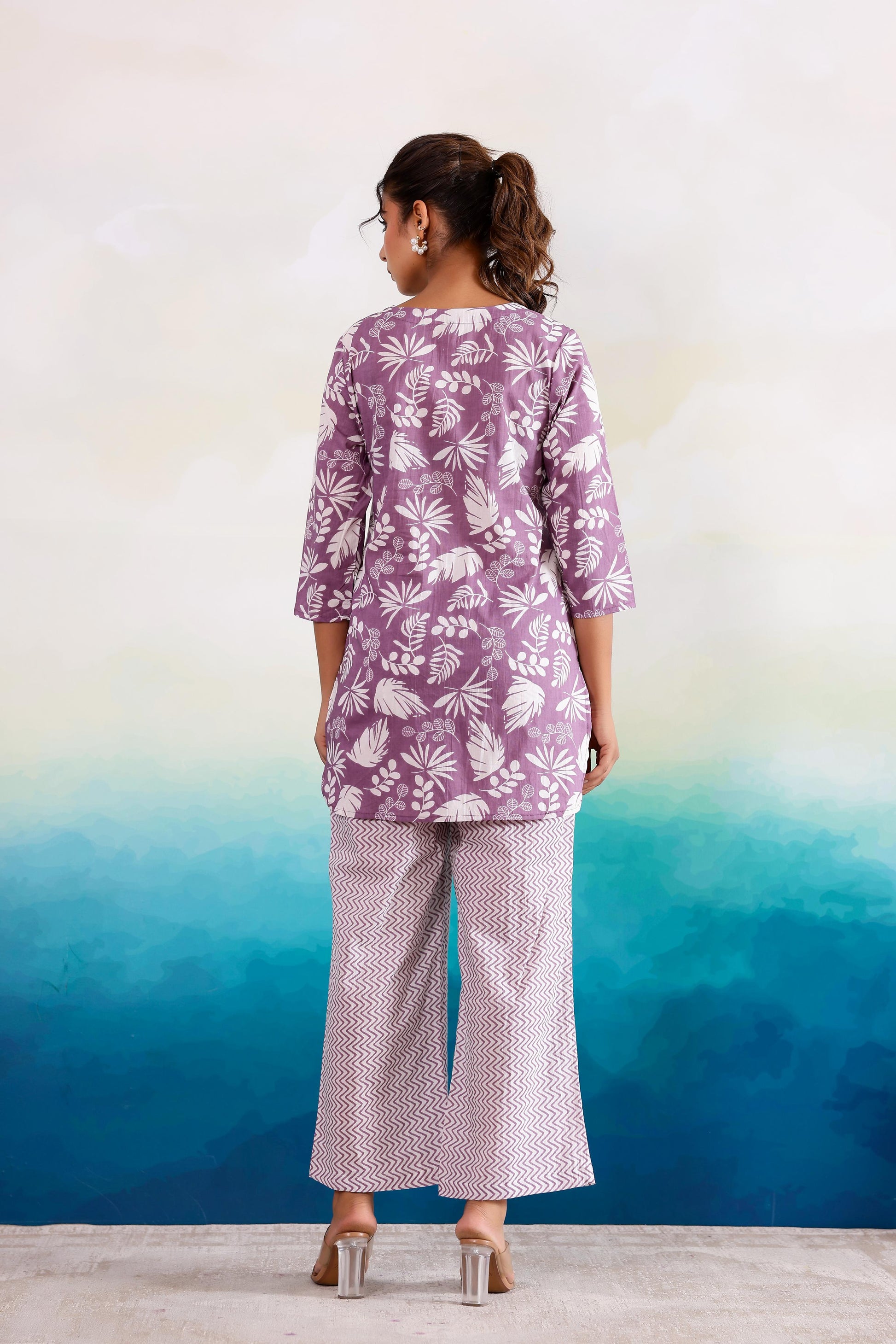 Cotton Printed Co-ord Set | Co-Ord Set | Shop stylish women's clothing online at Label Flavia |