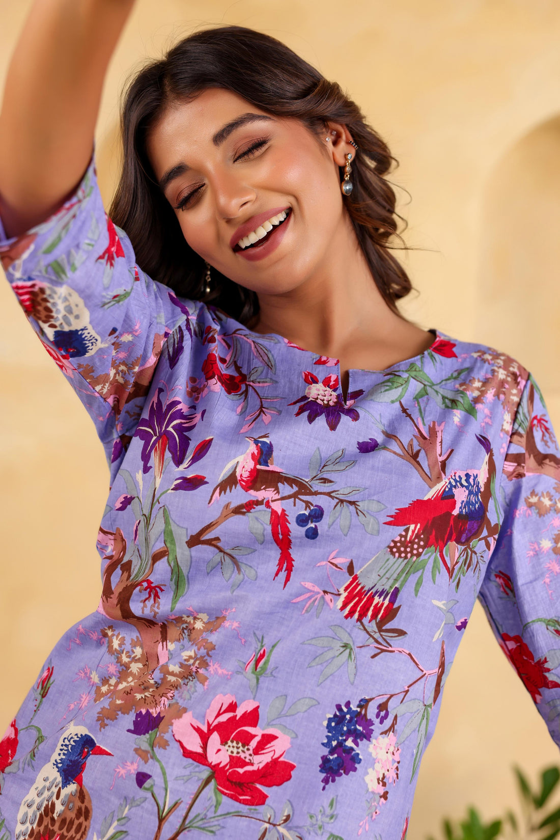 Cotton Printed Co-ord Set | Co-Ord Set | Shop stylish women's clothing online at Label Flavia |