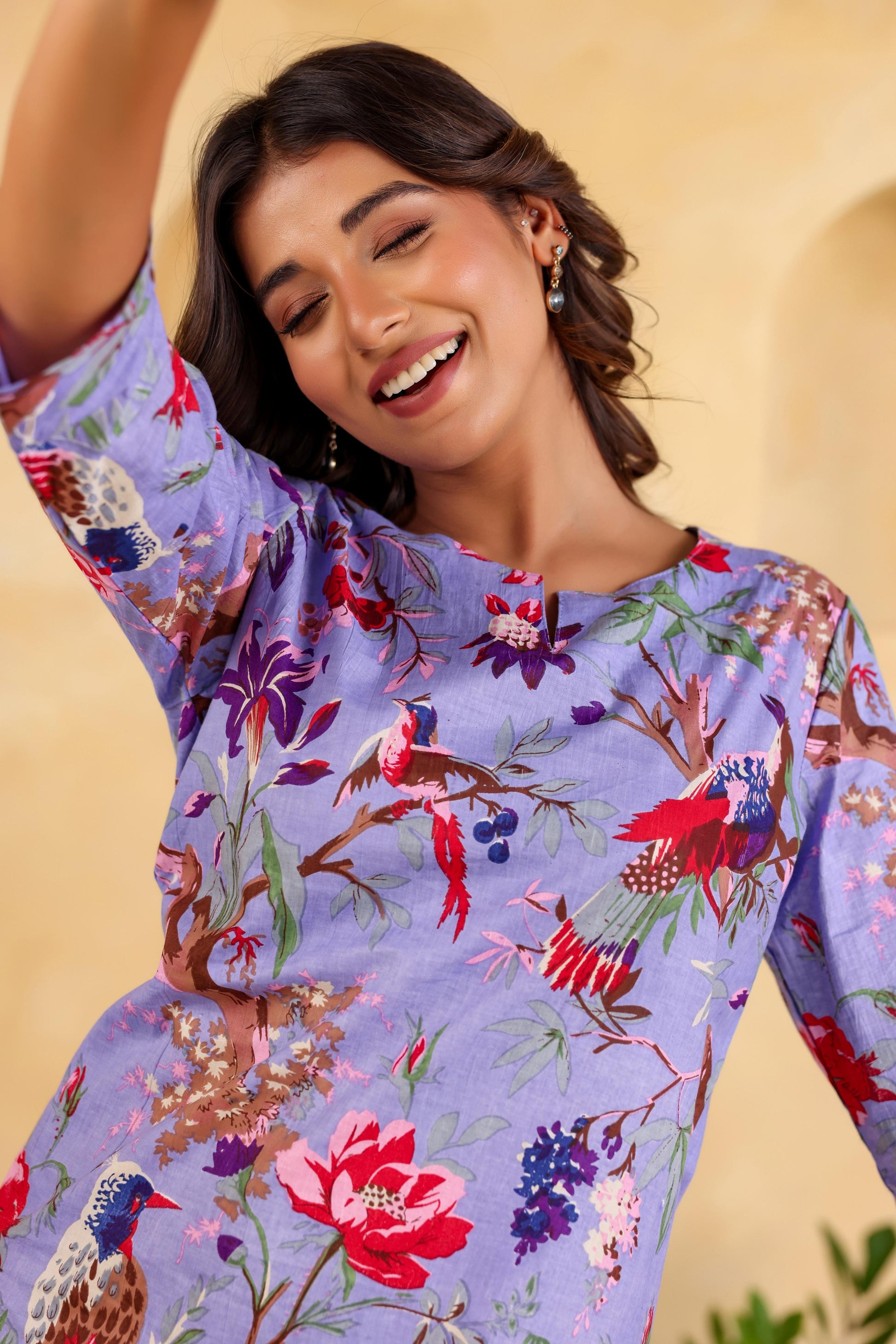 Cotton Printed Co-ord Set | Co-Ord Set | Shop stylish women's clothing online at Label Flavia |