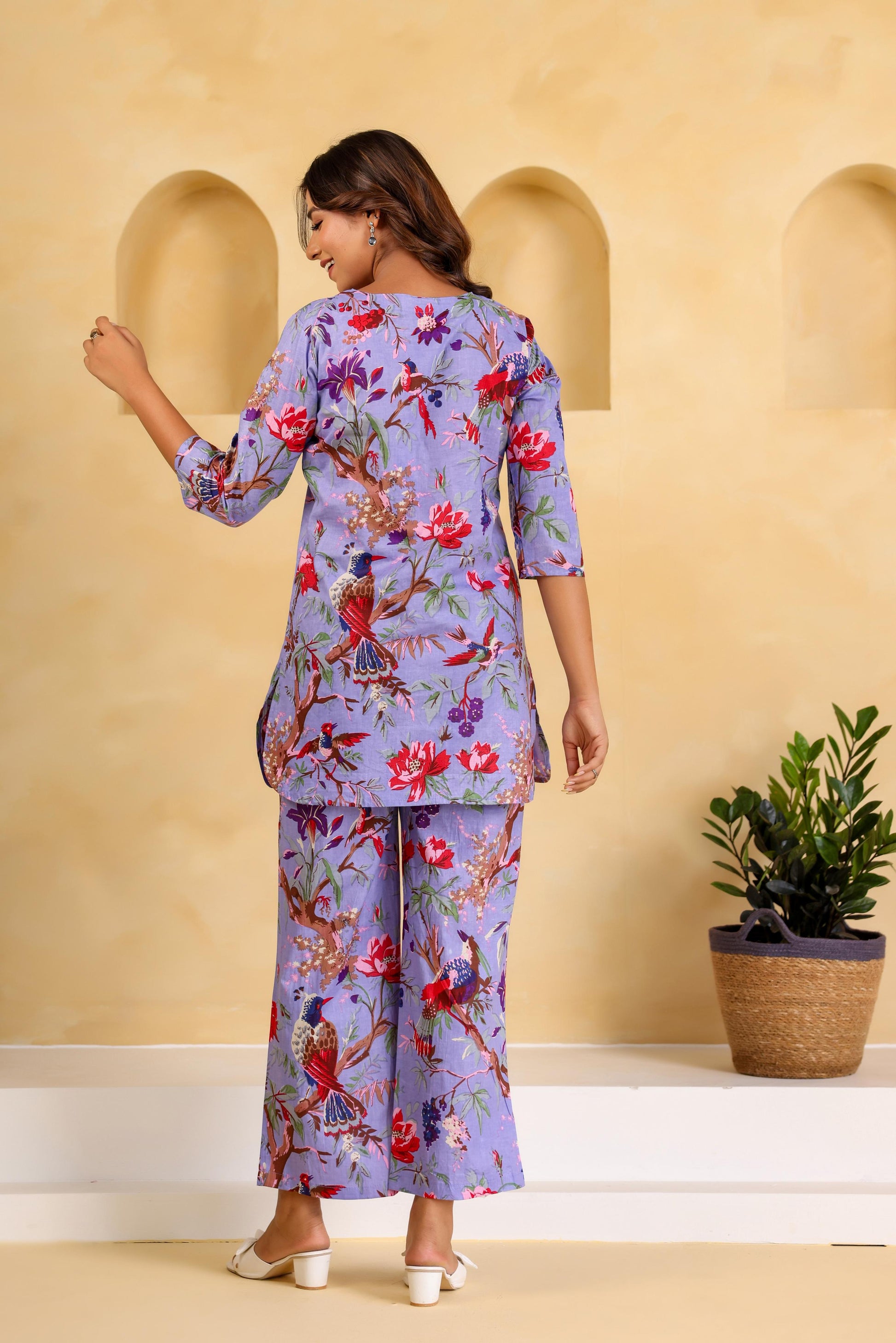 Cotton Printed Co-ord Set | Co-Ord Set | Shop stylish women's clothing online at Label Flavia |