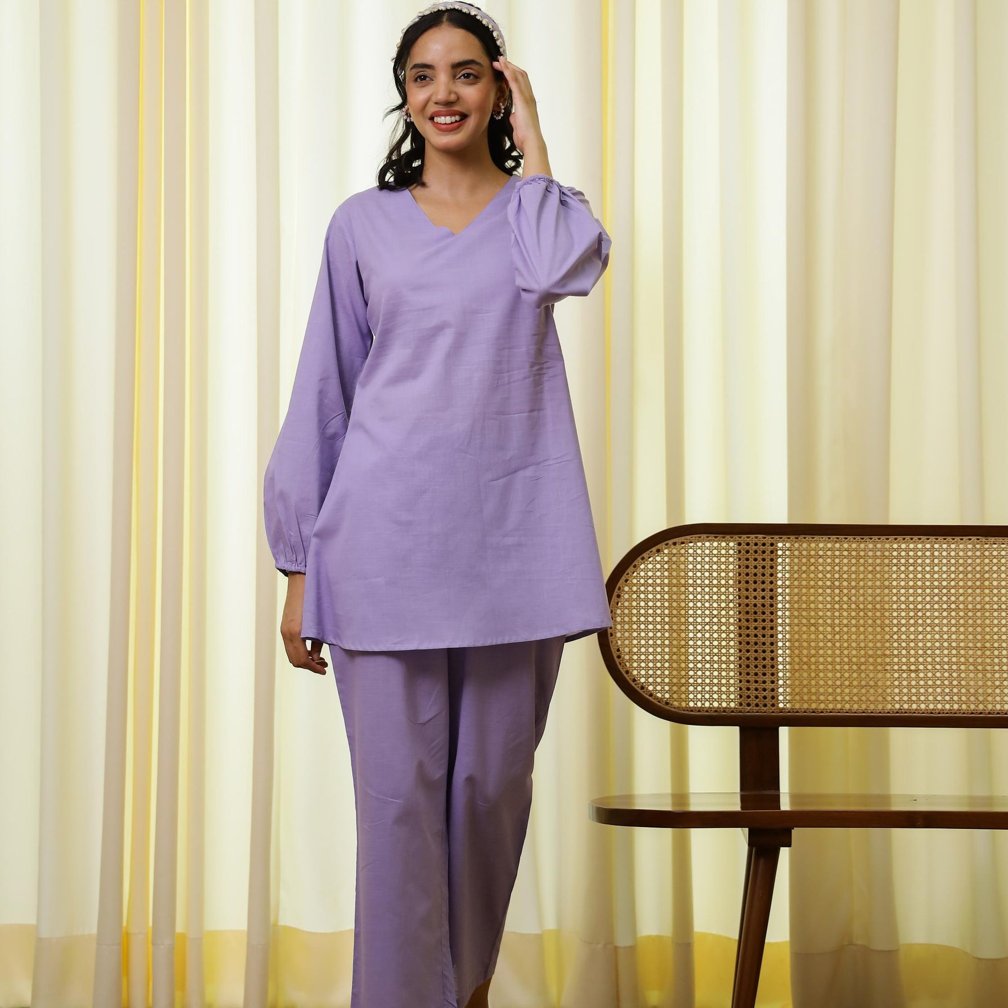 Cotton Printed Co-ord Set | Co-Ord Set | Shop stylish women's clothing online at Label Flavia |