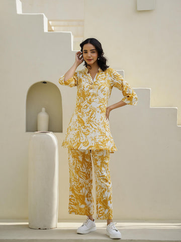 Cotton Printed Co-ord Set | Co-Ord Set | Shop stylish women's clothing online at Label Flavia |