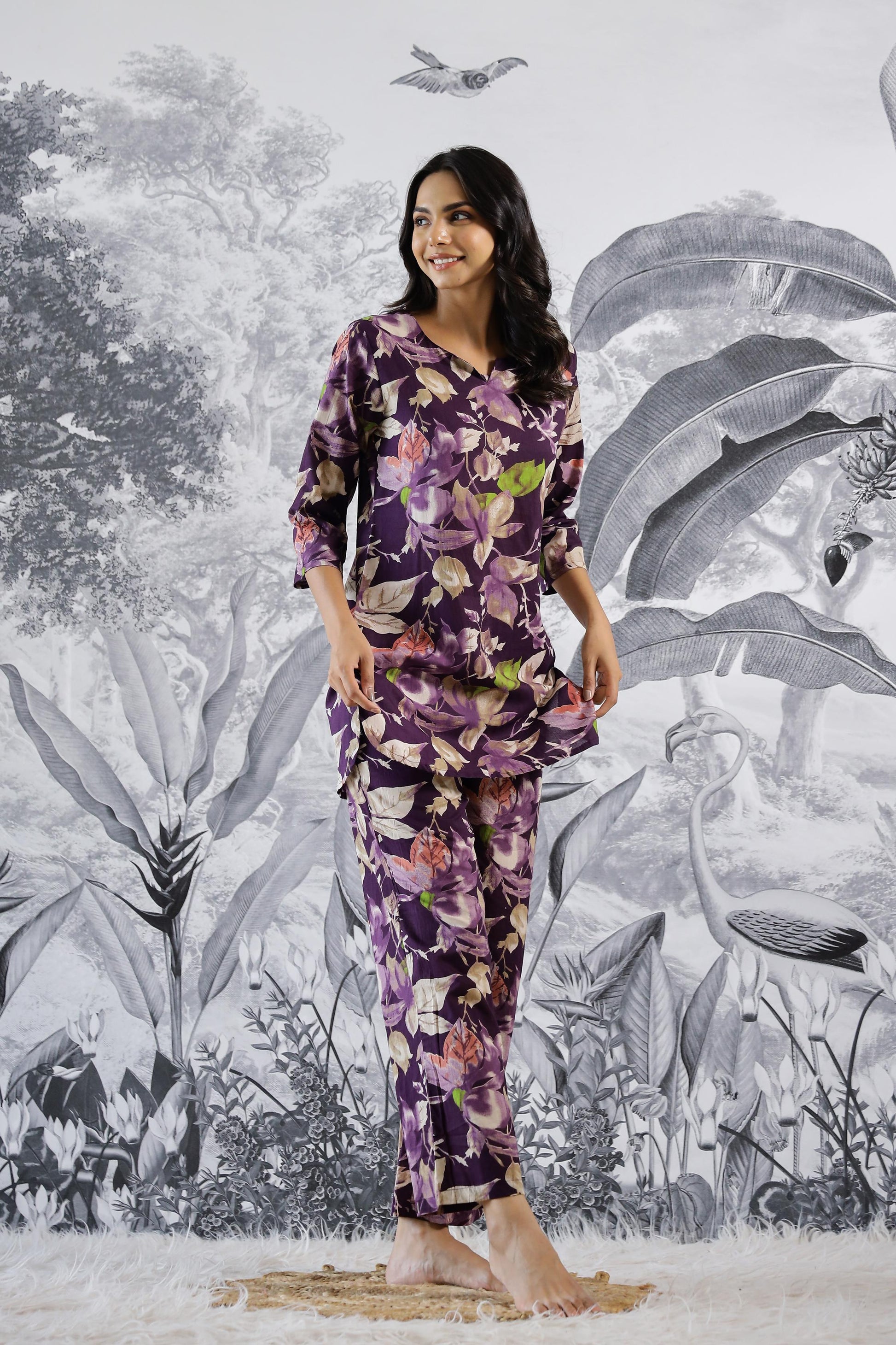 Cotton Printed Co-ord Set | Co-Ord Set | Shop stylish women's clothing online at Label Flavia |