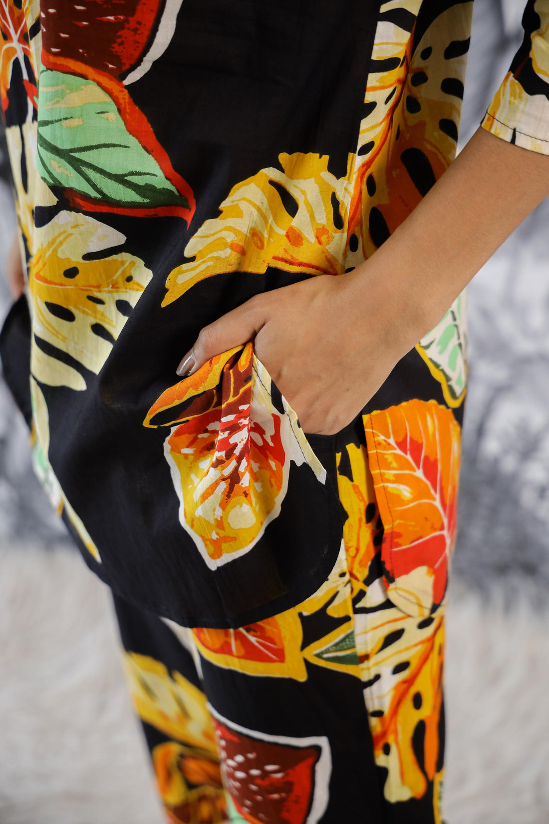 Cotton Printed Co-ord Set | Co-Ord Set | Shop stylish women's clothing online at Label Flavia |