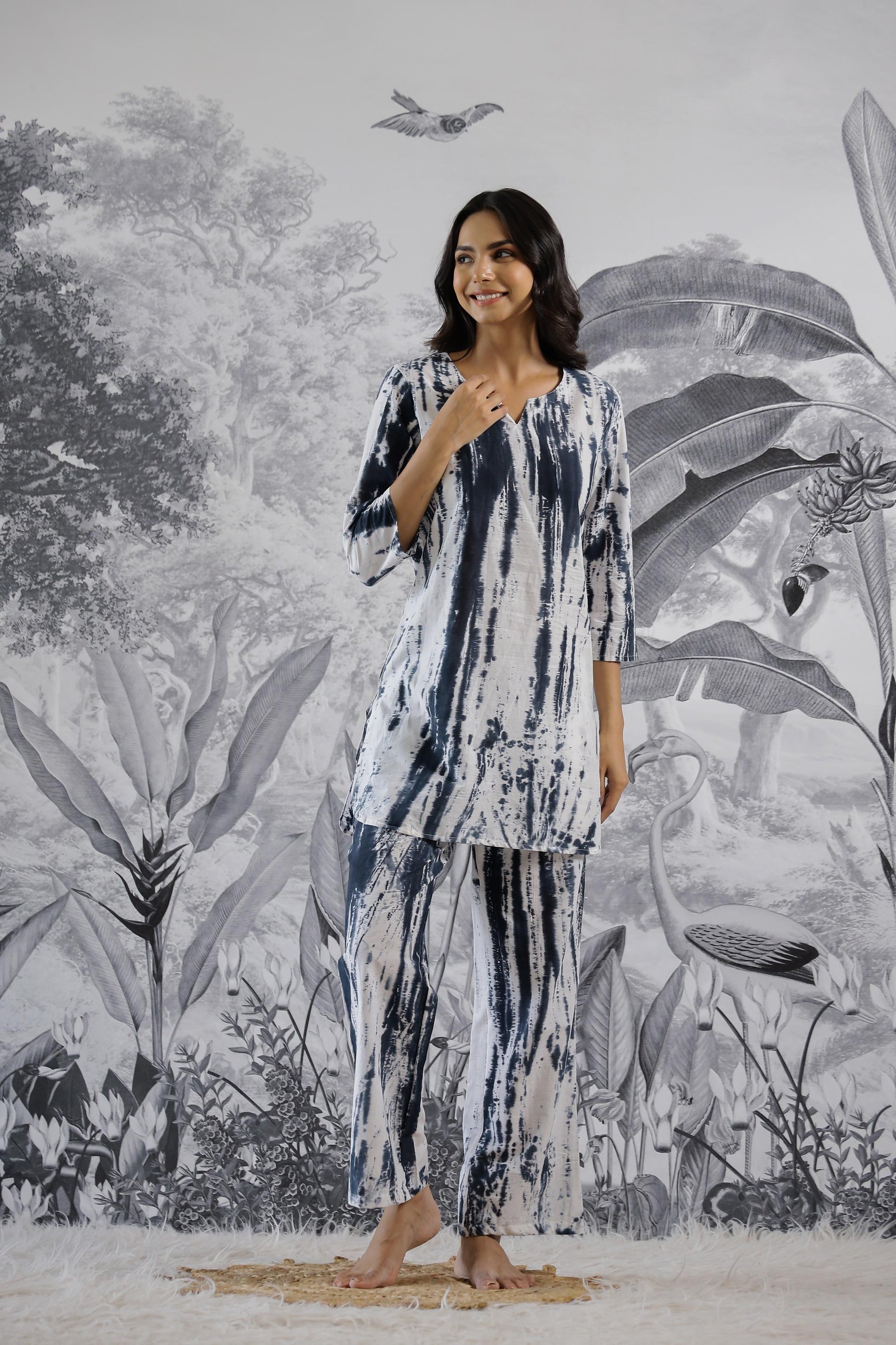 Cotton Printed Co-ord Set | Co-Ord Set | Shop stylish women's clothing online at Label Flavia |