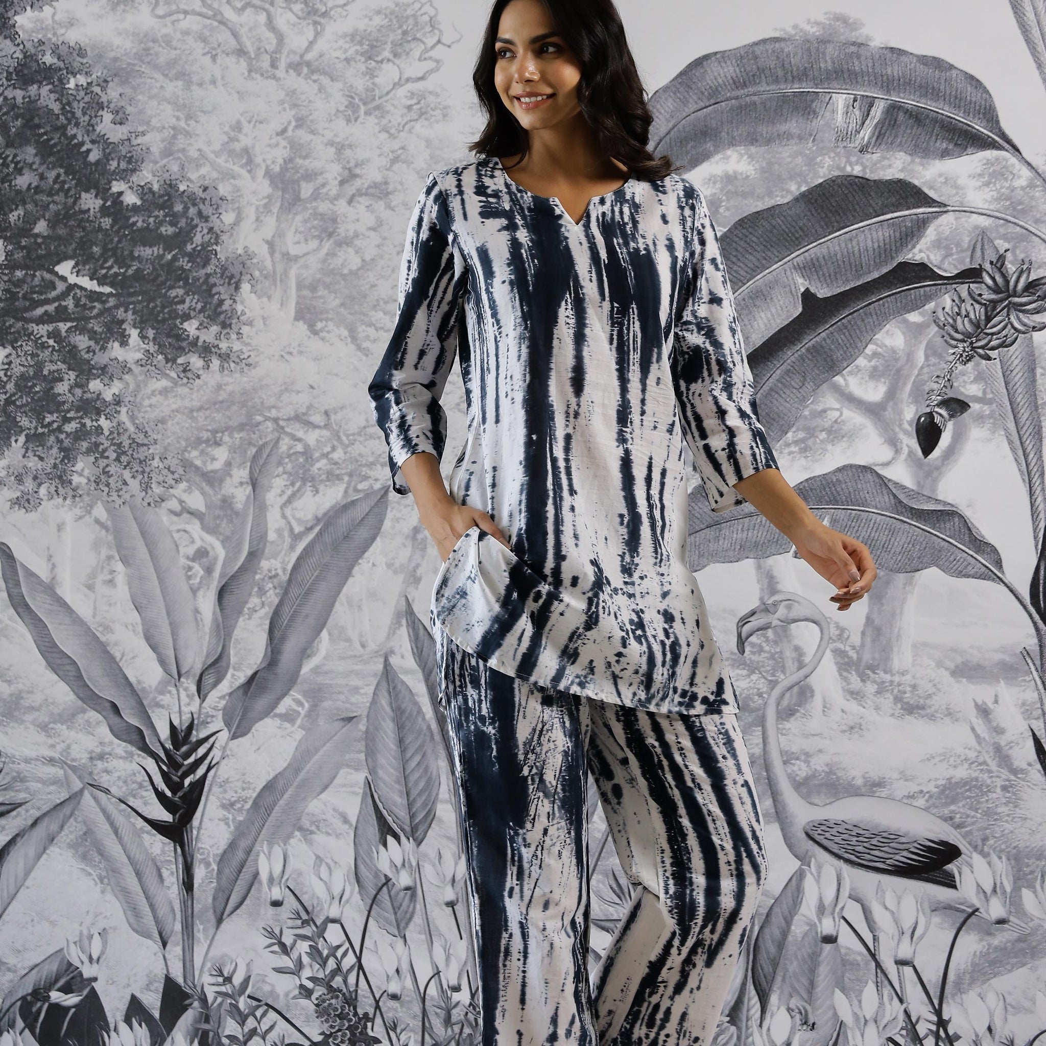 Cotton Printed Co-ord Set | Co-Ord Set | Shop stylish women's clothing online at Label Flavia |