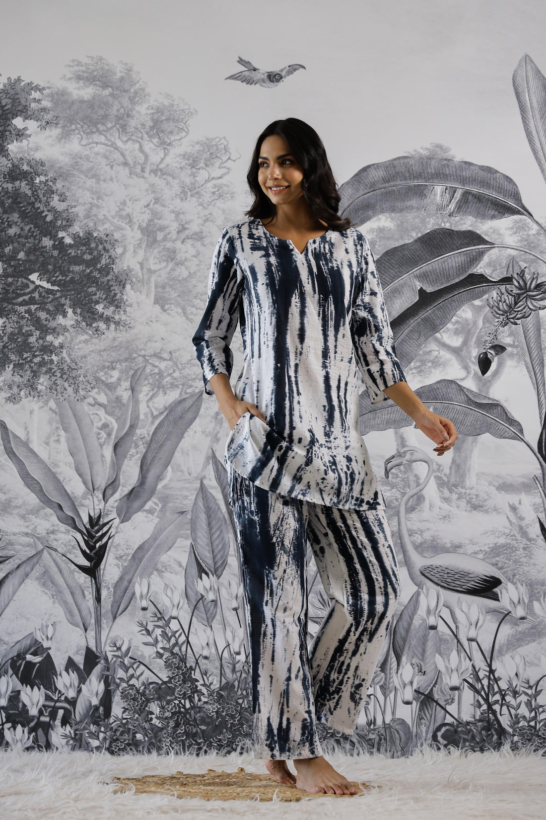 Cotton Printed Co-ord Set | Co-Ord Set | Shop stylish women's clothing online at Label Flavia |